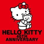 Hello Kitty _40th anniversary logo