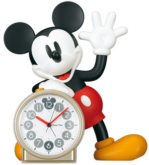 ミッキーマウス の声で元気よく起きよう ２種類のおしゃべりアラームを搭載したミッキーマウス目ざまし時計新発売 過去のお知らせ一覧 セイコータイムクリエーション株式会社