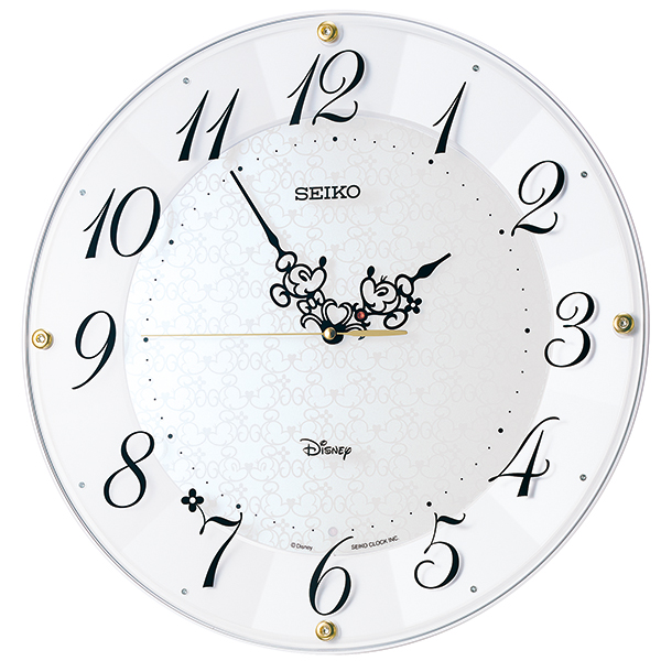 ミッキーマウス ミニーマウスのロマンチックな出会い大人ディズニーシリーズの新作掛時計を発売 ニュース セイコータイムクリエーション株式会社