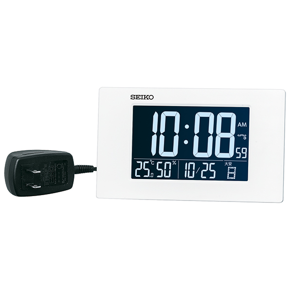 温度・湿度表示付 | デジタル時計 | セイコータイムクリエーション株式会社