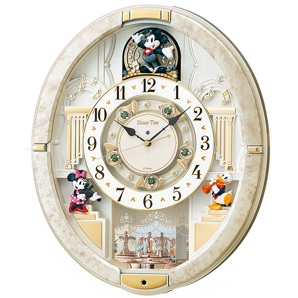 セイコー ディズニー からくり 掛け時計 Disney Time FW567W