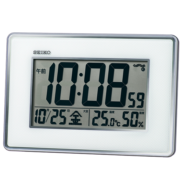 SQ443S | 温度・湿度表示付 | セイコータイムクリエーション株式会社