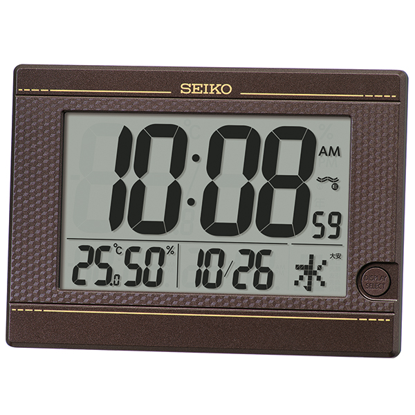 掛け時計 壁掛け時計 温度湿度計 電波時計 SEIKO セイコー クロック KX244S アナログ